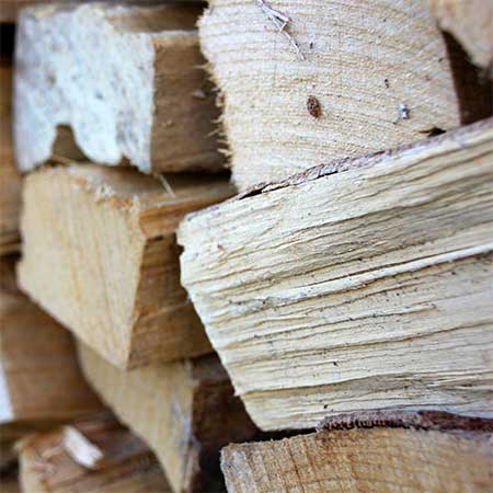 Holzbeige
