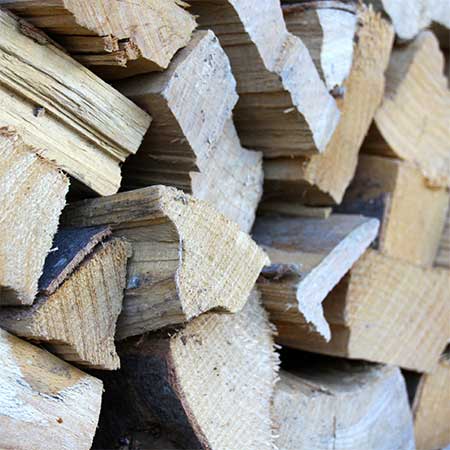 Holzbeige